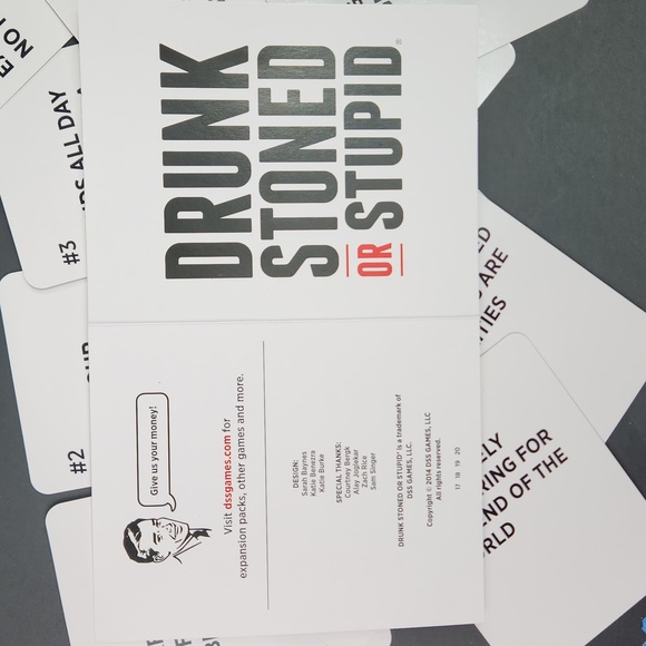 DRUNK, STONED OR STUPID PARTY GAME - Picture 11 of 13